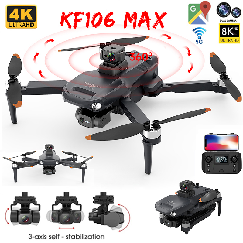 Rc Helicopter Electric - 2022 nowy KF106 Max Drone 8K