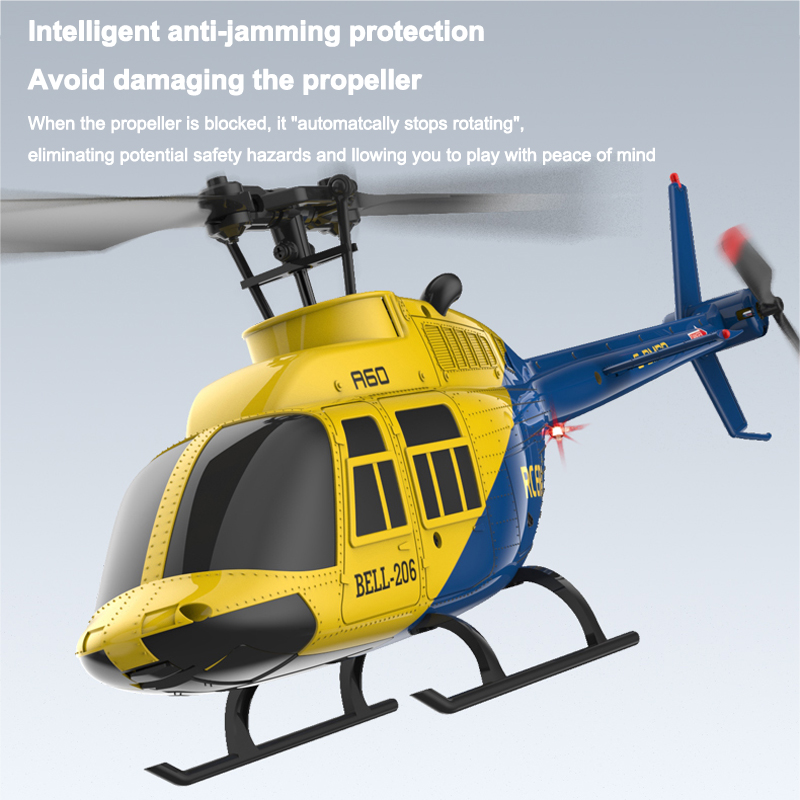 Helikopter RC A60 2.4G z 6-osi – Rc Helicopter Gyro recenzja i cena