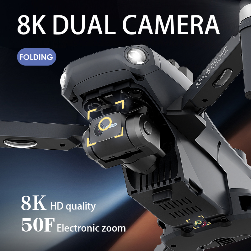 2022 nowy KF106 Max Drone 8K p – Rc Helicopter Electric recenzja i cena