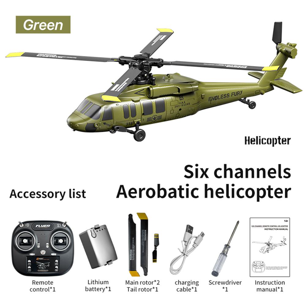 Helikopter RC 9IMOD 6-kanałowy – Rc Helicopter Electric recenzja i cena