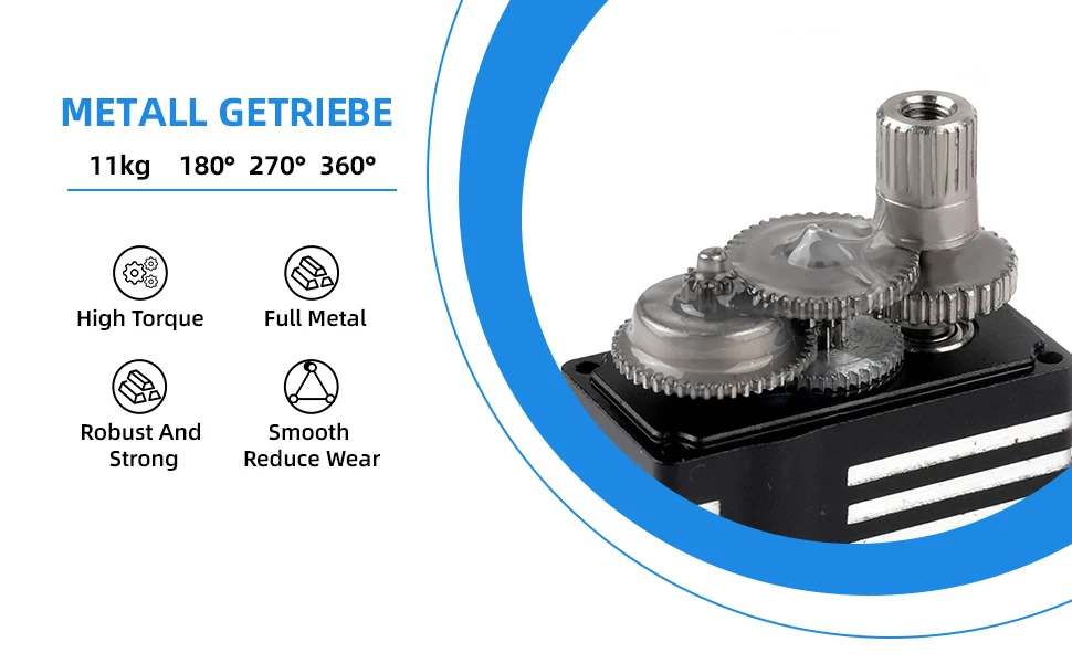 H-11 11KG Mikro Serwo Cyfrowe  – Rc Helicopter Servo recenzja i cena