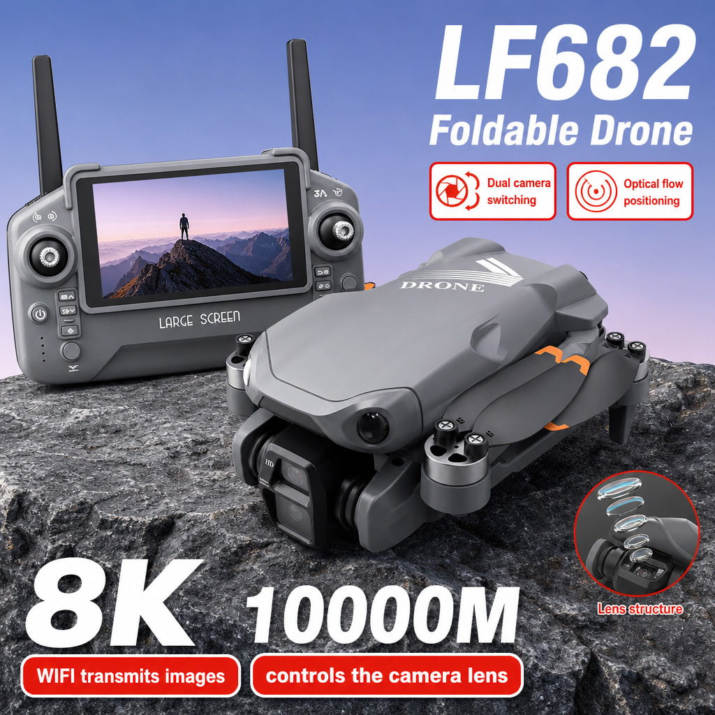 Zdjęcia lotnicze z drona LF682 – Rc Helicopter Electric recenzja i cena