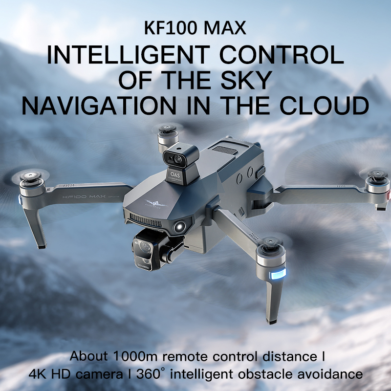 Dron GPS KF100 MAX Kamera 4K 3 – Rc Helicopter Electric recenzja i cena