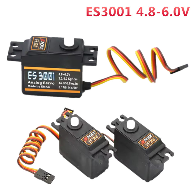 1/4 SZT. EMAX ES3001 4.8-6.0V  – Rc Helicopter Servo recenzja i cena